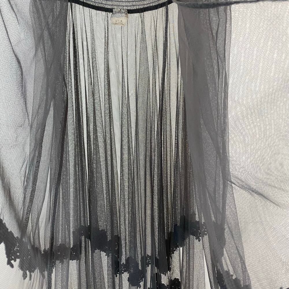Intimately Free People Mesh Half Slip - Grey - Size Large - Picture 9 of 11